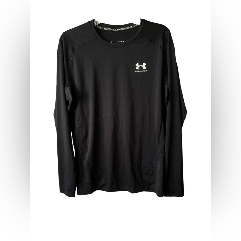 Men’s Under Armour Compression Long Sleeve Athletic Tee Black XL
